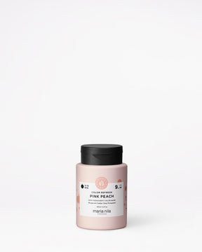 Maria Nila Color Refresh Pink Peach 100 ml jar with black lid on a white background