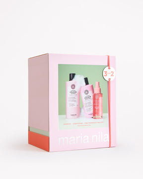 Maria Nila Luminous Color Beauty Box on plain background