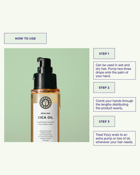How to use Maria Nila Cica Oil