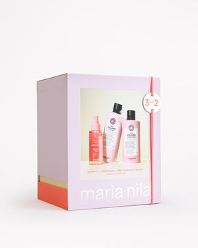 Maria Nila Pure Volume Beauty Box on white background